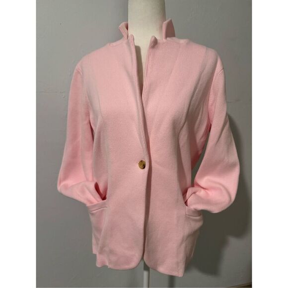 J. Crew factory pink blazer sweater M - Picture 3 of 10